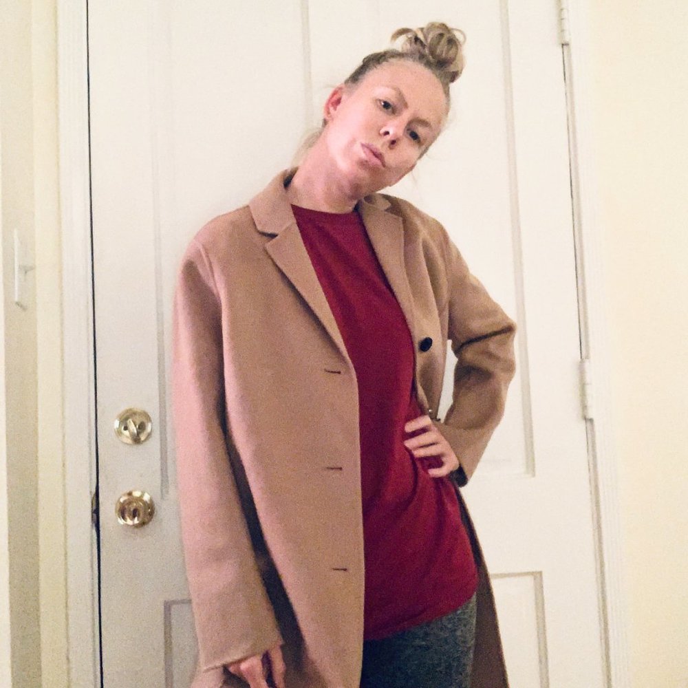 NWT Kooples tan wool coat xs - Picture 1 of 15